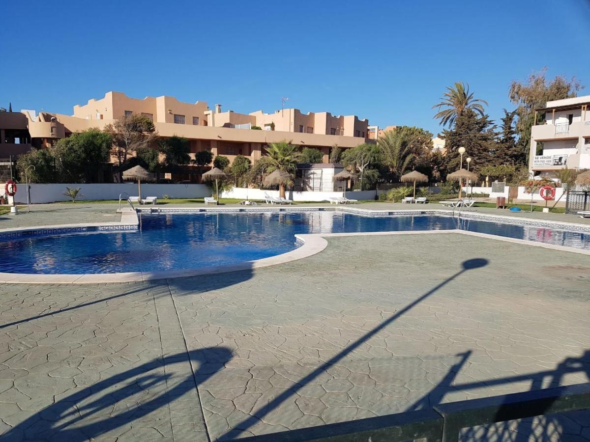 Casa Baja Naturista Con Patio En Primera Linea De Playa Con Piscina Comunitaria! Vera Exterior foto