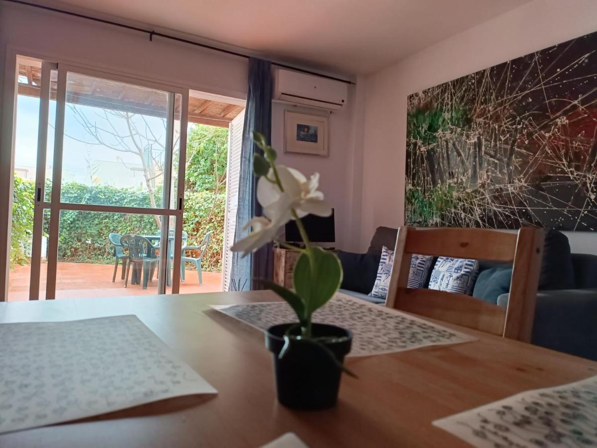 Casa Baja Naturista Con Patio En Primera Linea De Playa Con Piscina Comunitaria! Vera Exterior foto